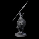 Greek Inspired Spear Hoplite E Miniature for Dungeons and Dragons, Pathfinder or other TTRPGs