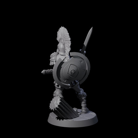 Greek Inspired Sword Hoplite A Miniature for Dungeons and Dragons, Pathfinder or other TTRPGs