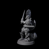 Greek Inspired Sword Hoplite A Miniature for Dungeons and Dragons, Pathfinder or other TTRPGs
