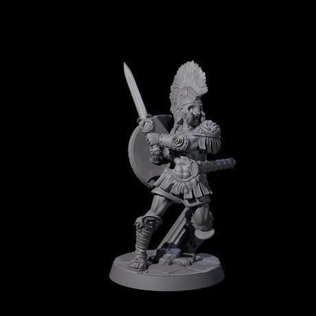 Greek Inspired Sword Hoplite A Miniature for Dungeons and Dragons, Pathfinder or other TTRPGs