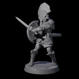 Greek Inspired Sword Hoplite B Miniature for Dungeons and Dragons, Pathfinder or other TTRPGs