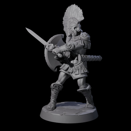 Greek Inspired Sword Hoplite B Miniature for Dungeons and Dragons, Pathfinder or other TTRPGs