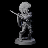 Greek Inspired Sword Hoplite B Miniature for Dungeons and Dragons, Pathfinder or other TTRPGs