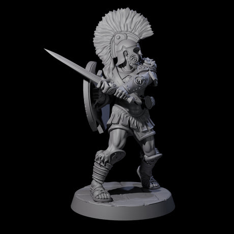 Greek Inspired Sword Hoplite B Miniature for Dungeons and Dragons, Pathfinder or other TTRPGs