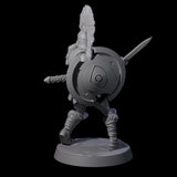Greek Inspired Sword Hoplite B Miniature for Dungeons and Dragons, Pathfinder or other TTRPGs