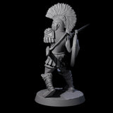 Greek Inspired Sword Hoplite B Miniature for Dungeons and Dragons, Pathfinder or other TTRPGs