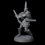 Greek Inspired Sword Hoplite B Miniature for Dungeons and Dragons, Pathfinder or other TTRPGs
