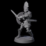 Greek Inspired Sword Hoplite B Miniature for Dungeons and Dragons, Pathfinder or other TTRPGs