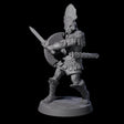 Greek Inspired Sword Hoplite B Miniature for Dungeons and Dragons, Pathfinder or other TTRPGs