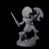 Greek Inspired Sword Hoplite C Miniature for Dungeons and Dragons, Pathfinder or other TTRPGs