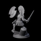 Greek Inspired Sword Hoplite C Miniature for Dungeons and Dragons, Pathfinder or other TTRPGs