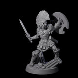 Greek Inspired Sword Hoplite C Miniature for Dungeons and Dragons, Pathfinder or other TTRPGs