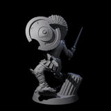 Greek Inspired Sword Hoplite C Miniature for Dungeons and Dragons, Pathfinder or other TTRPGs