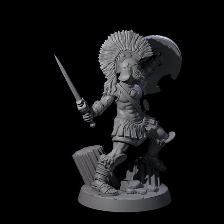 Greek Inspired Sword Hoplite C Miniature for Dungeons and Dragons, Pathfinder or other TTRPGs