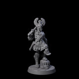 Greek Inspired Sword Hoplite F Miniature for Dungeons and Dragons, Pathfinder or other TTRPGs