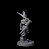 Greek Inspired Sword Hoplite F Miniature for Dungeons and Dragons, Pathfinder or other TTRPGs