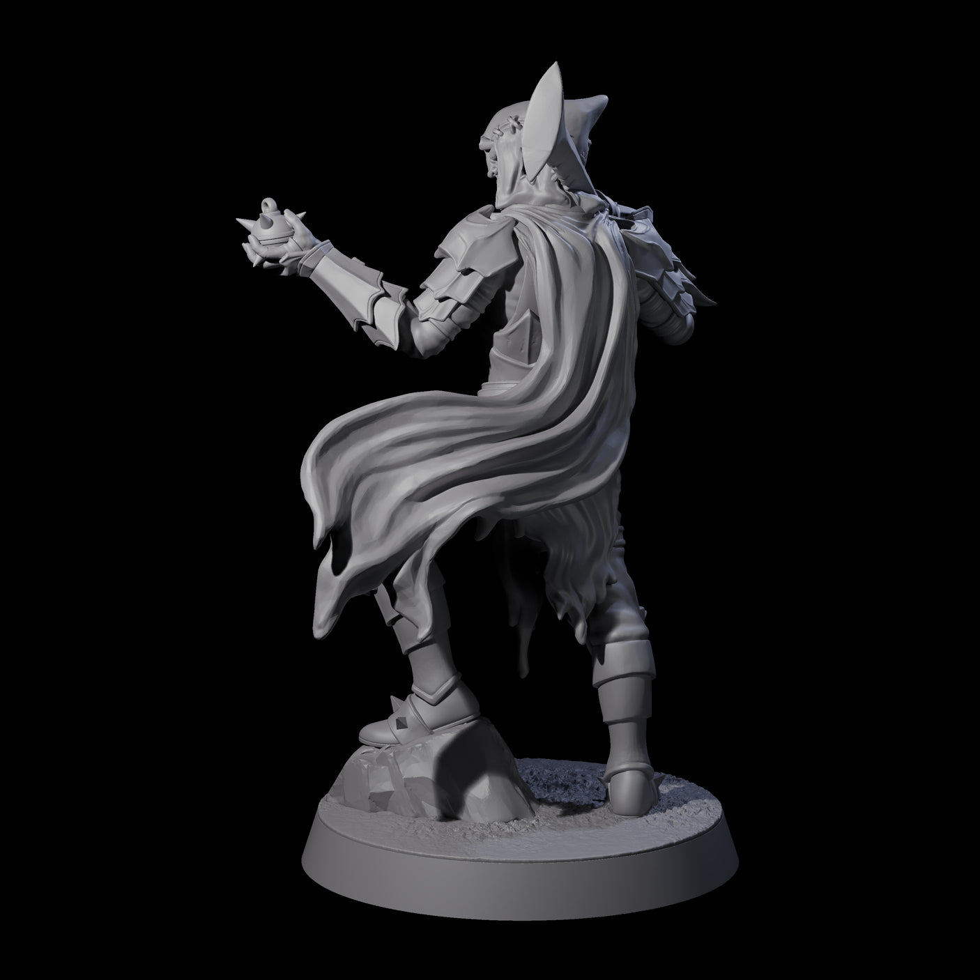 Grenade Throwing Hobgoblin Sapper A Miniature for Dungeons and Dragons, Pathfinder or other TTRPGs