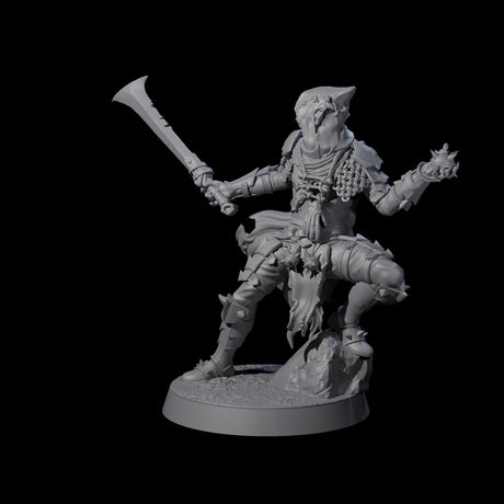 Grenade Throwing Hobgoblin Sapper B Miniature for Dungeons and Dragons, Pathfinder or other TTRPGs