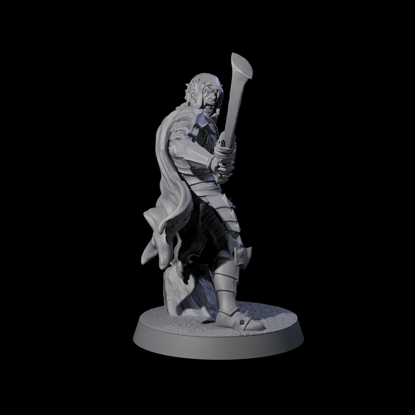 Grenade Throwing Hobgoblin Sapper B Miniature for Dungeons and Dragons, Pathfinder or other TTRPGs