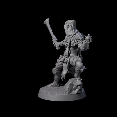 Grenade Throwing Hobgoblin Sapper B Miniature for Dungeons and Dragons, Pathfinder or other TTRPGs