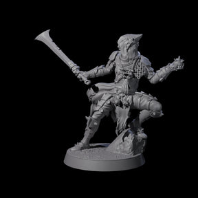 Grenade Throwing Hobgoblin Sapper B Miniature for Dungeons and Dragons, Pathfinder or other TTRPGs