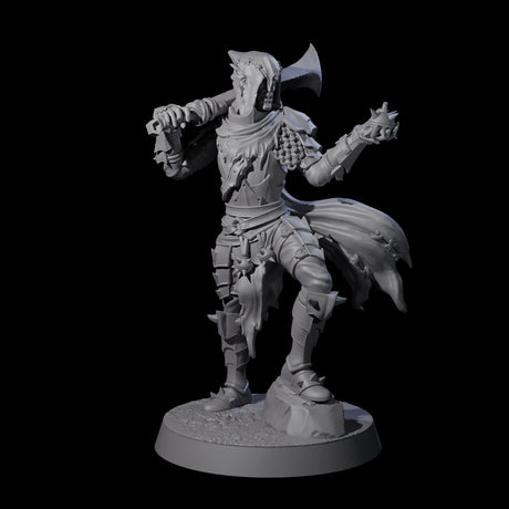 Grenade Throwing Hobgoblin Sappers Miniature for Dungeons and Dragons, Pathfinder or other TTRPGs