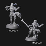 Grenade Throwing Hobgoblin Sappers Miniature for Dungeons and Dragons, Pathfinder or other TTRPGs