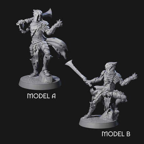Grenade Throwing Hobgoblin Sappers Miniature for Dungeons and Dragons, Pathfinder or other TTRPGs