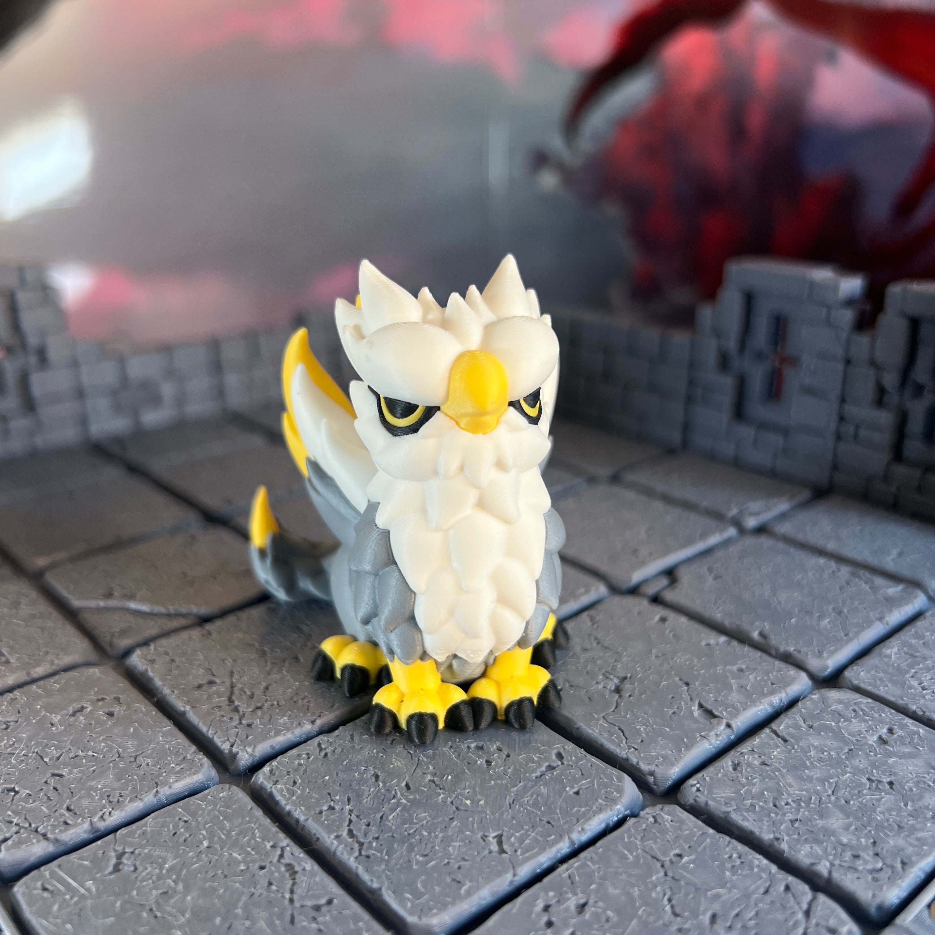 Griffon Multicolour Table Ready Miniature Miniature for Dungeons and Dragons, Pathfinder or other TTRPGs