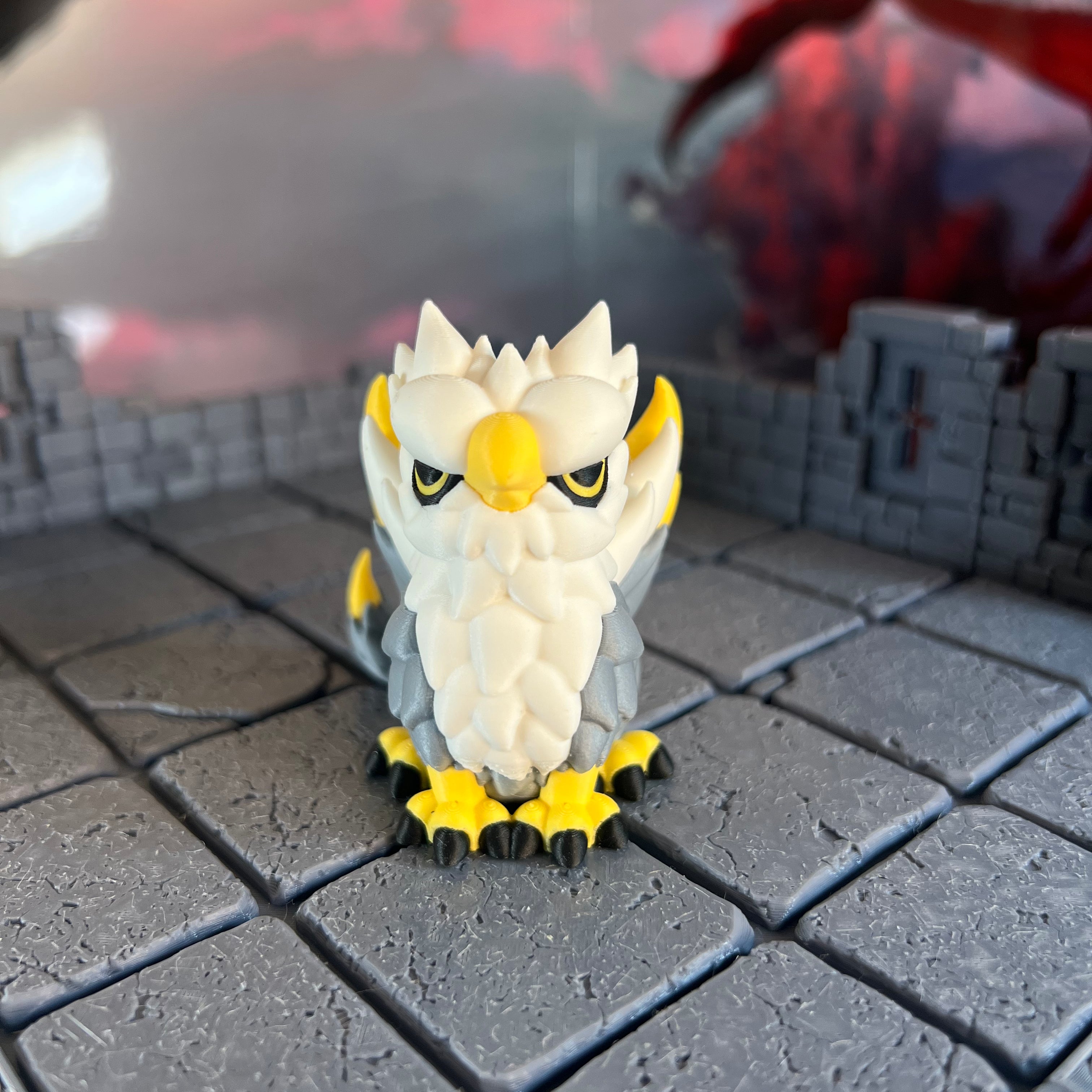 Griffon Multicolour Table Ready Miniature Miniature for Dungeons and Dragons, Pathfinder or other TTRPGs