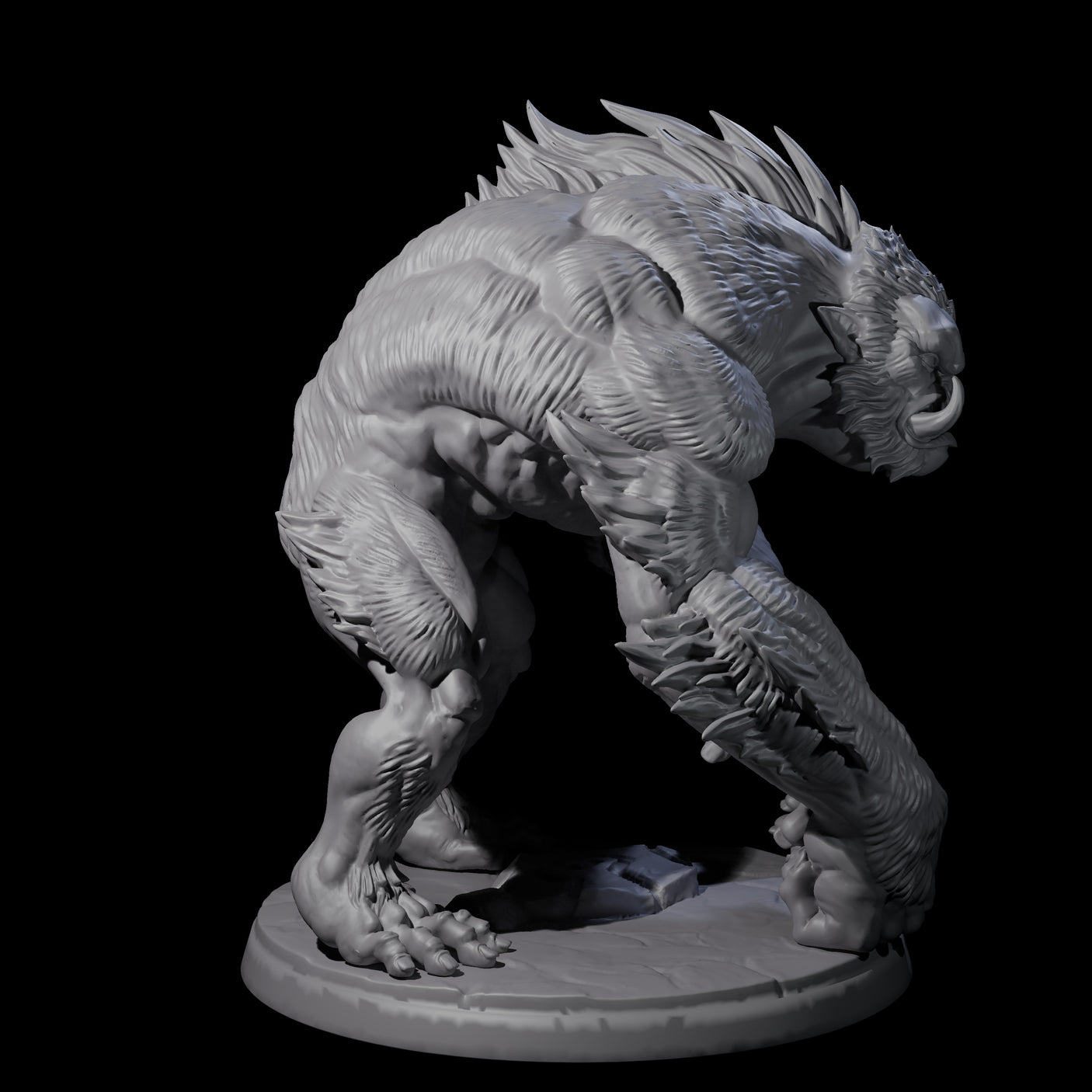 Grim Barlgura B Miniature for Dungeons and Dragons, Pathfinder or other TTRPGs