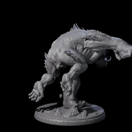 Grim Barlgura C Miniature for Dungeons and Dragons, Pathfinder or other TTRPGs