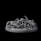 Grim Spider Swarm A Miniature for Dungeons and Dragons, Pathfinder or other TTRPGs