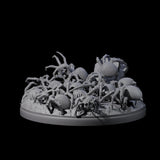Grim Spider Swarm B Miniature for Dungeons and Dragons, Pathfinder or other TTRPGs