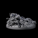 Grim Spider Swarm B Miniature for Dungeons and Dragons, Pathfinder or other TTRPGs