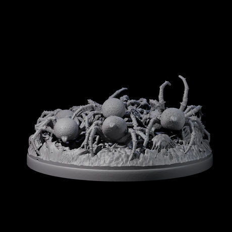 Grim Spider Swarm C Miniature for Dungeons and Dragons, Pathfinder or other TTRPGs