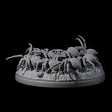 Grim Spider Swarm C Miniature for Dungeons and Dragons, Pathfinder or other TTRPGs