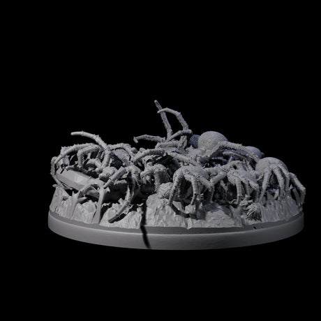 Grim Spider Swarm C Miniature for Dungeons and Dragons, Pathfinder or other TTRPGs
