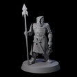 Grimacing Warden Miniature for Dungeons and Dragons, Pathfinder or other TTRPGs