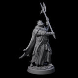 Grimdark Town Guardsman A Miniature for Dungeons and Dragons, Pathfinder or other TTRPGs