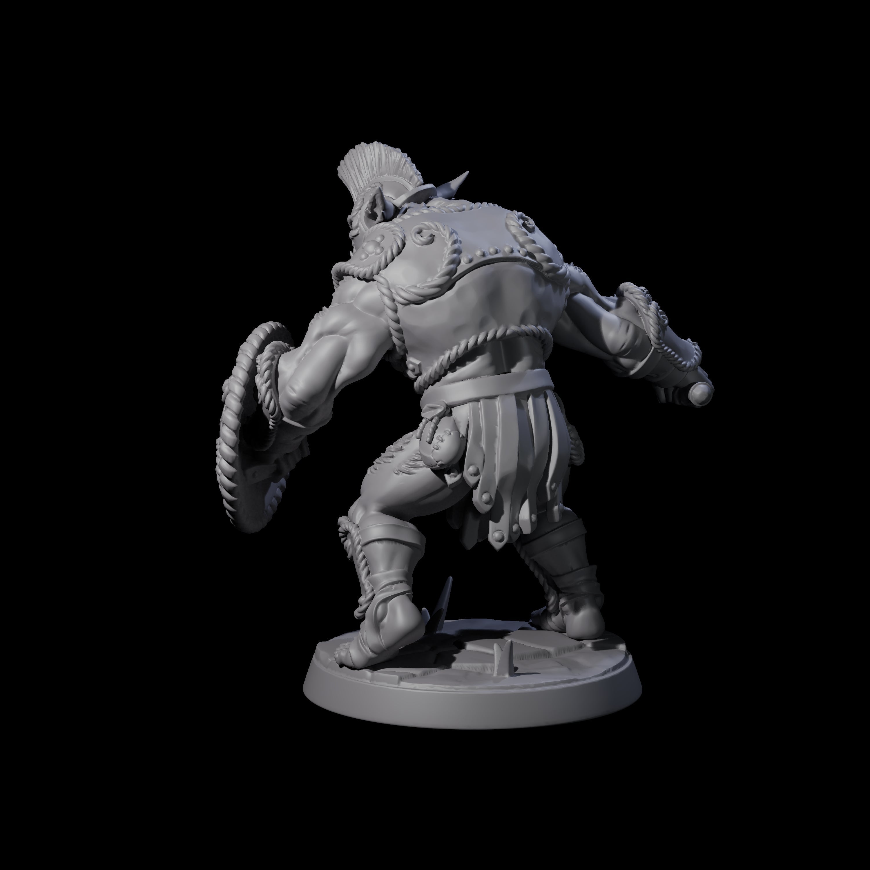 Grimy Bugbear A Miniature for Dungeons and Dragons, Pathfinder or other TTRPGs