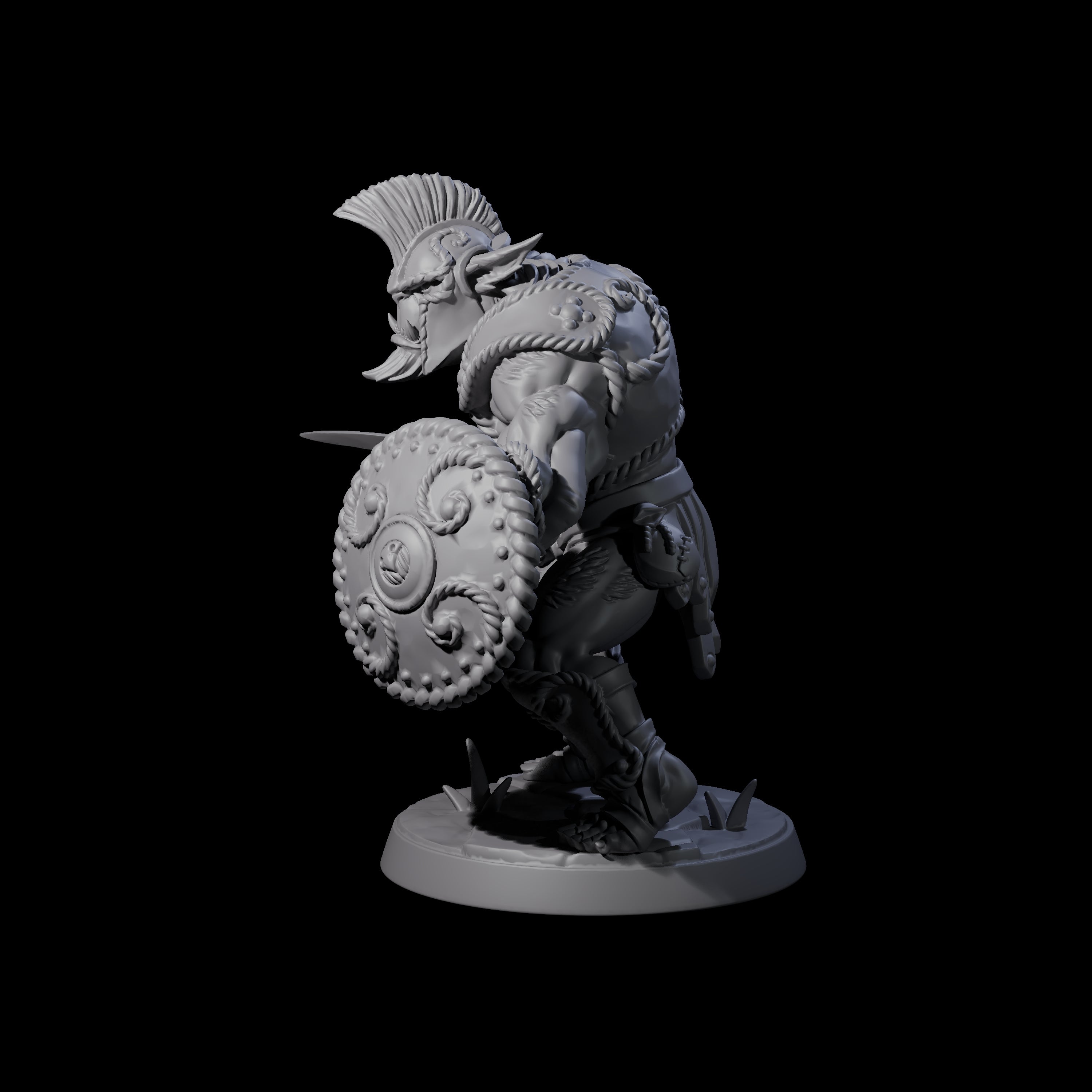 Grimy Bugbear A Miniature for Dungeons and Dragons, Pathfinder or other TTRPGs