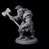 Grimy Bugbear B Miniature for Dungeons and Dragons, Pathfinder or other TTRPGs