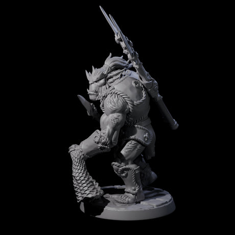 Grimy Bugbear C Miniature for Dungeons and Dragons, Pathfinder or other TTRPGs