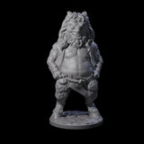 Grin Cracking Satyr Faun Miniature for Dungeons and Dragons, Pathfinder or other TTRPGs