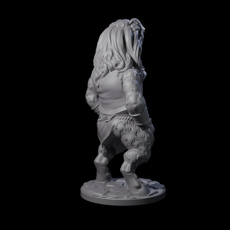 Grin Cracking Satyr Faun Miniature for Dungeons and Dragons, Pathfinder or other TTRPGs