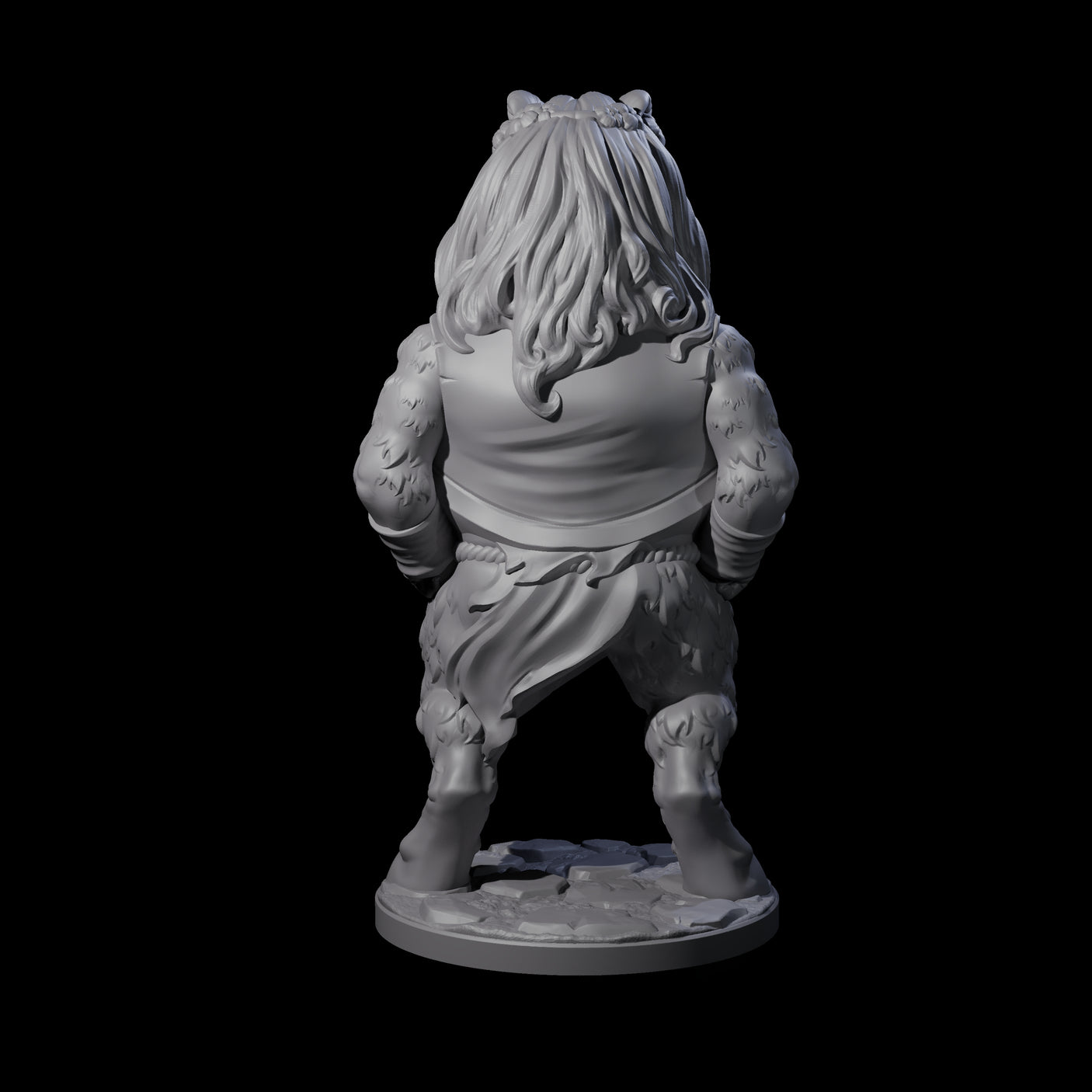 Grin Cracking Satyr Faun Miniature for Dungeons and Dragons, Pathfinder or other TTRPGs