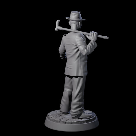 Grinning Confidence Trickster Miniature for Dungeons and Dragons, Pathfinder or other TTRPGs