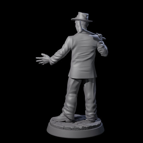 Grinning Confidence Trickster Miniature for Dungeons and Dragons, Pathfinder or other TTRPGs