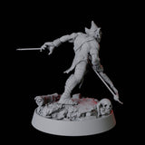 Grinning Goblin Archer Miniature for Dungeons and Dragons, Pathfinder or other TTRPGs
